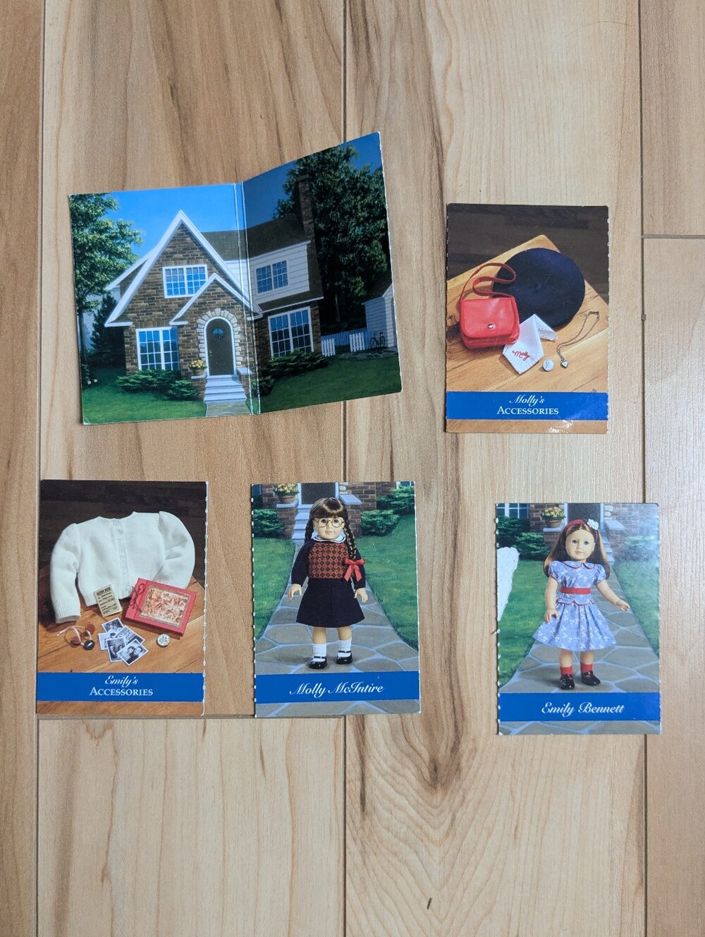 American Girl Molly McIntire Doll Cards